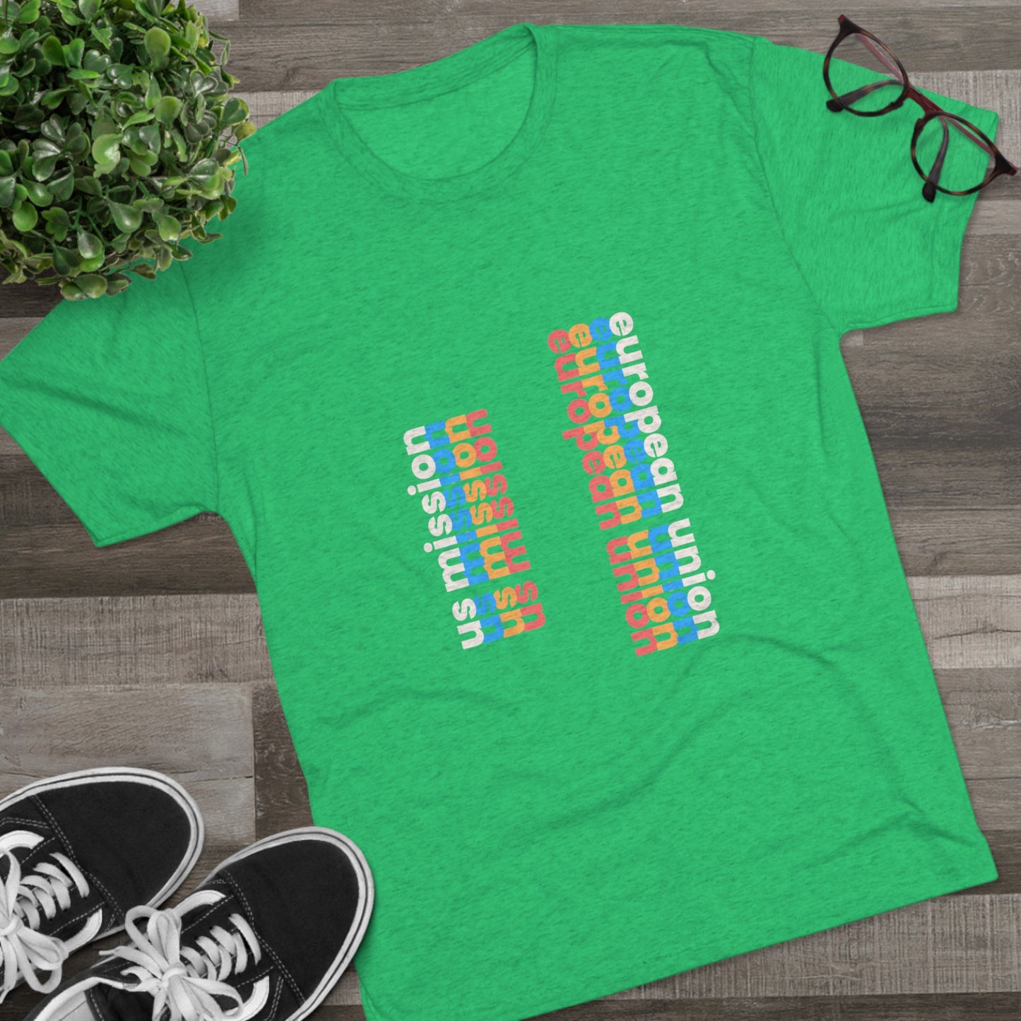 Retro Verso T-Shirt: European Union