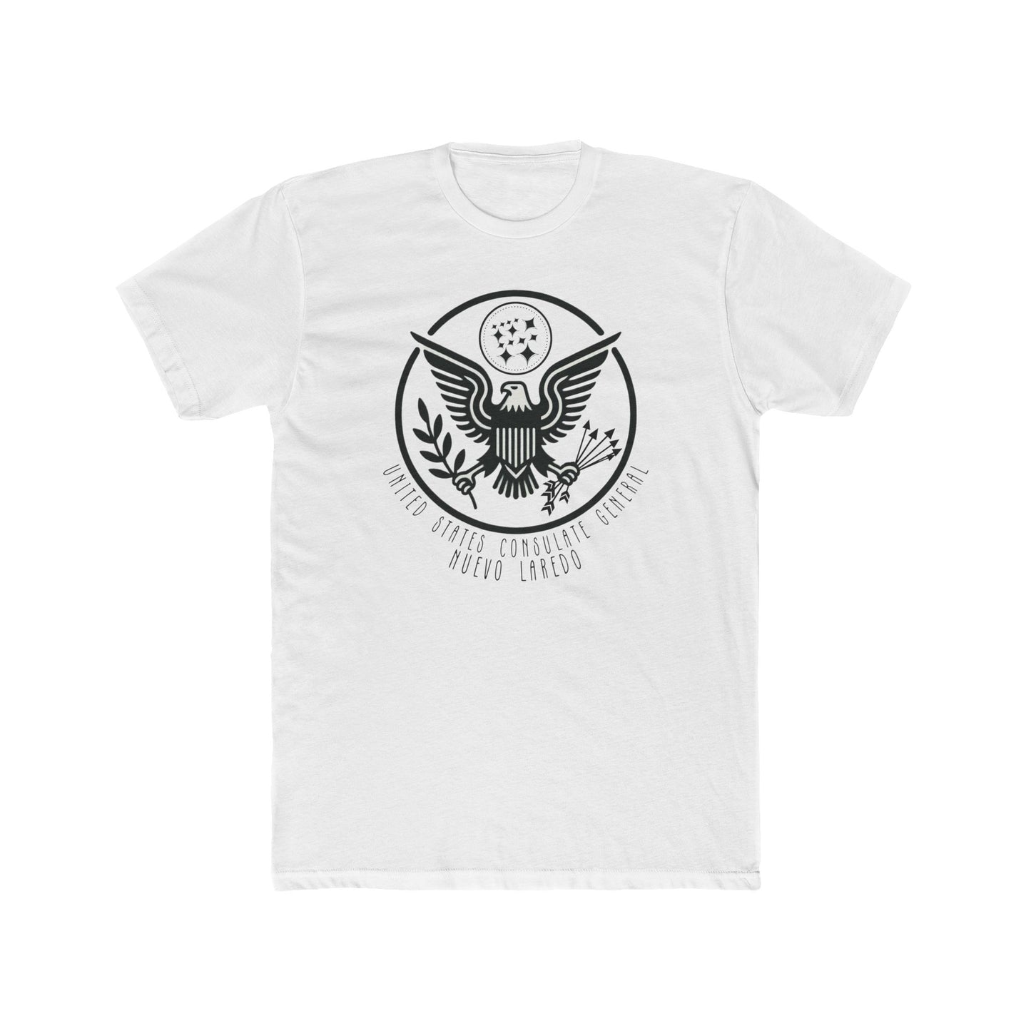 New Art Deco Cotton Crew Tee: Nuevo Laredo