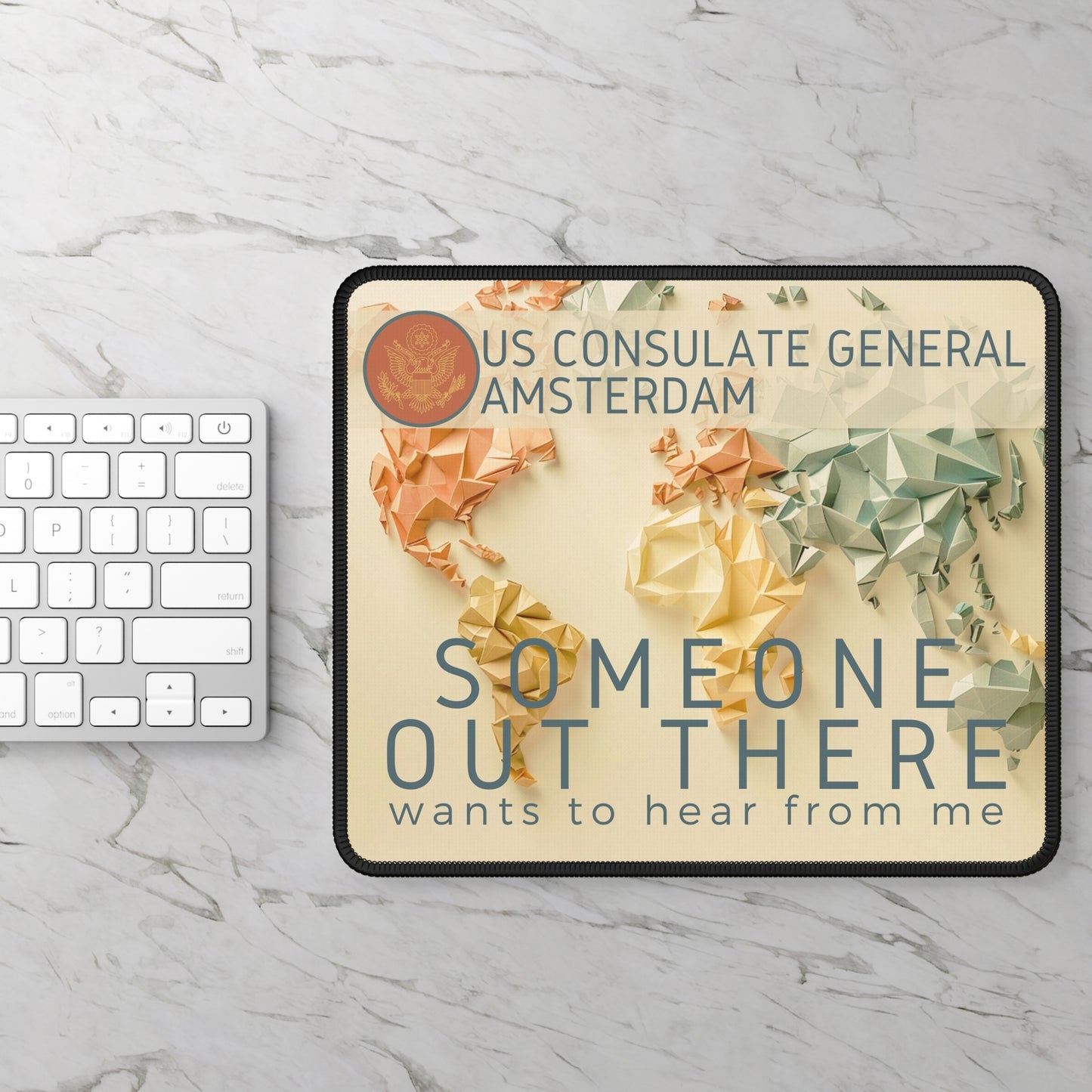 Gorgeous Reminder Mouse Pad: Amsterdam