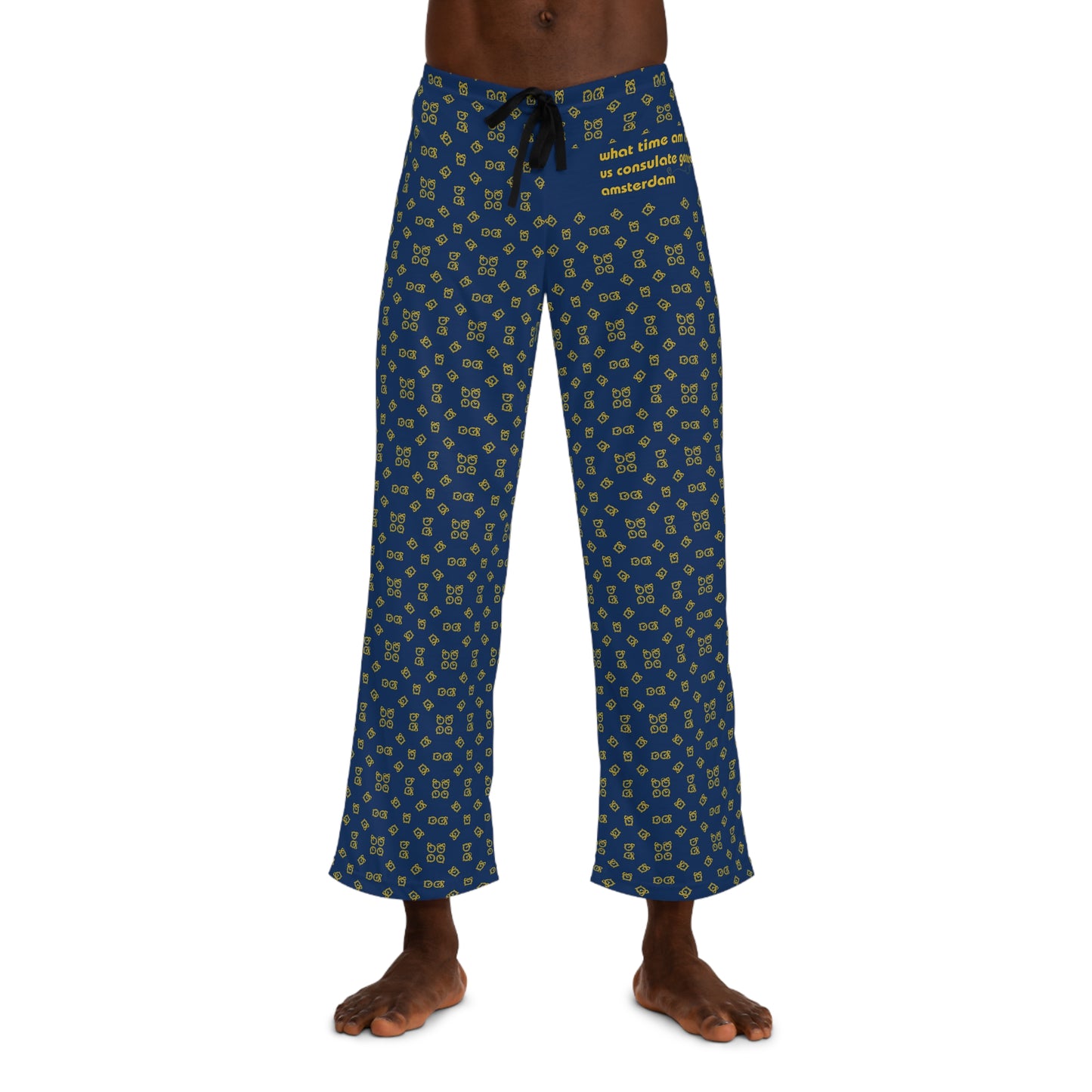 For the Jetlag Addict in Him, Men's Pajamas: Amsterdam