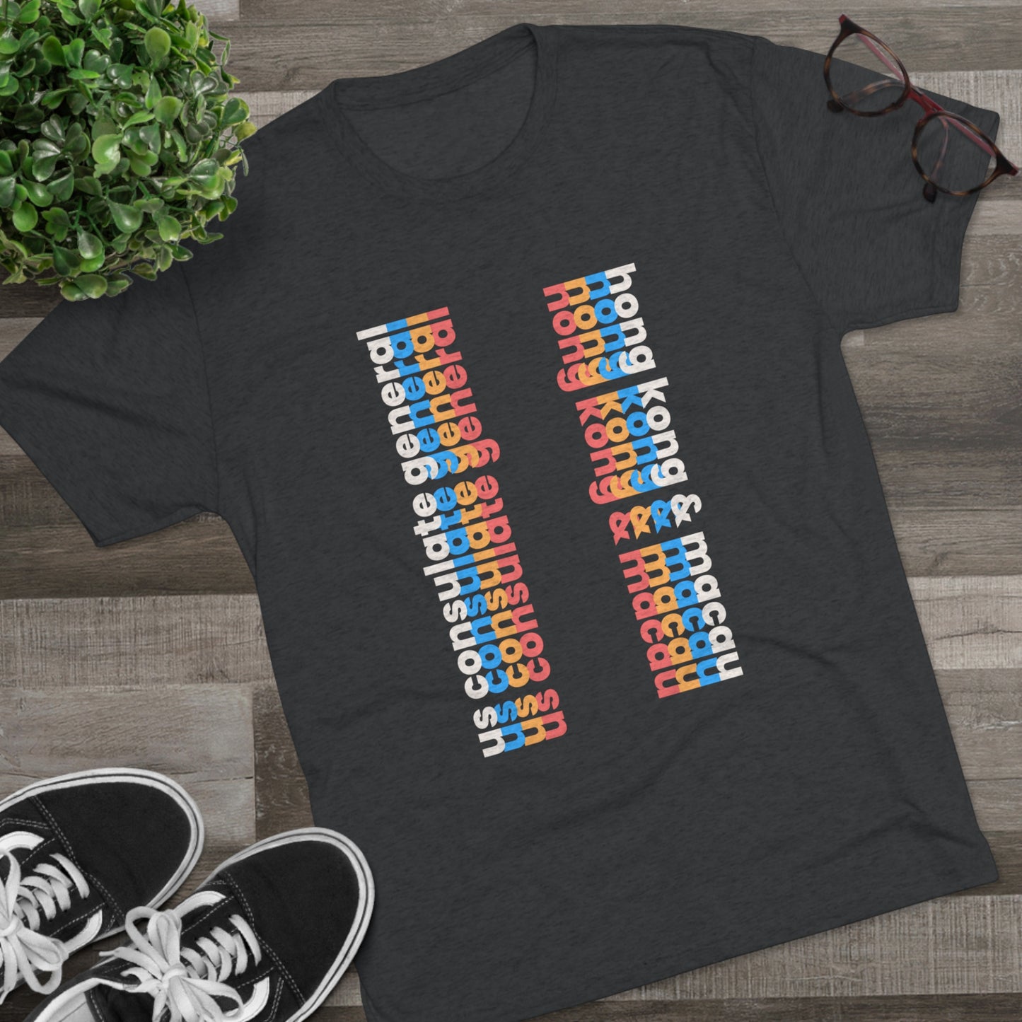 Retro Verso T-Shirt:  Hong Kong & Macau