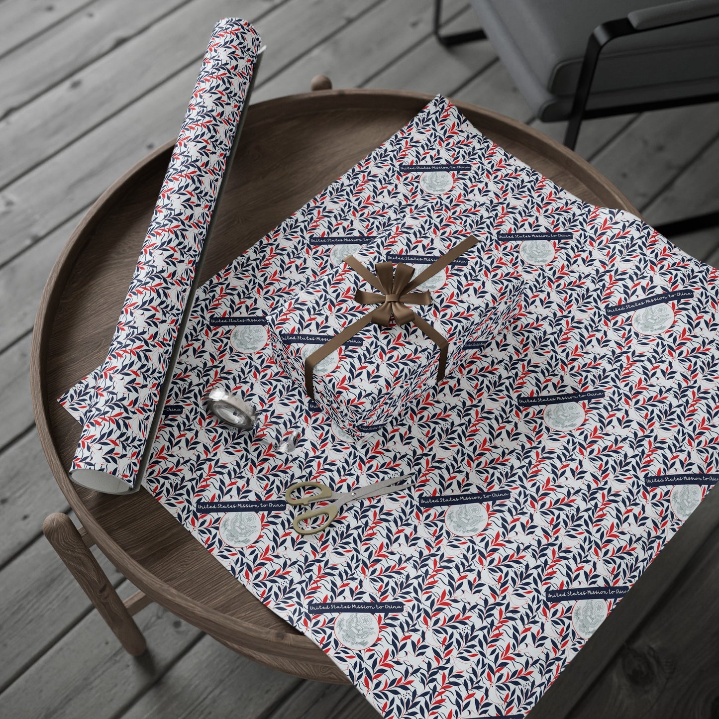 Finding Peace Wrapping Paper: China
