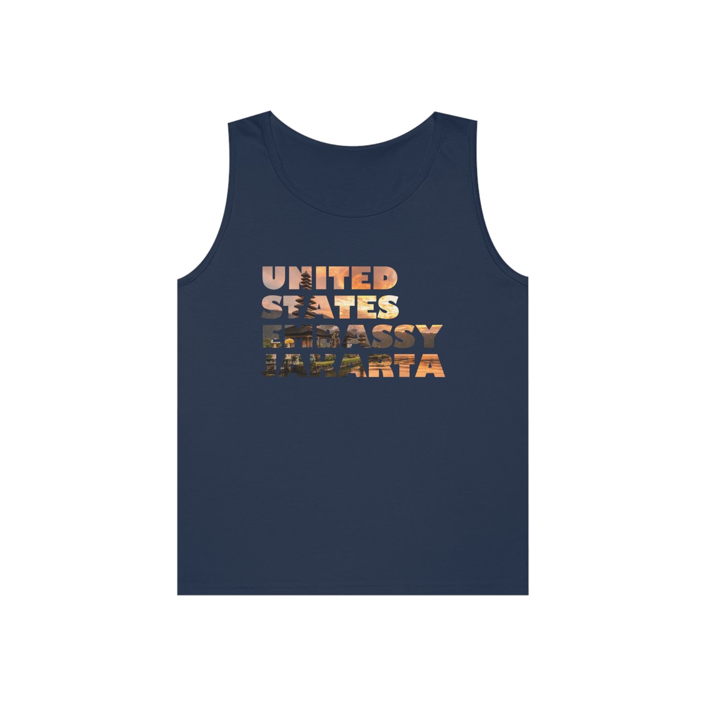 Read the Lines Tank Top: Jakarta