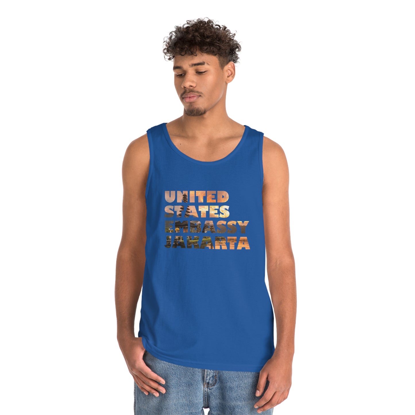 Read the Lines Tank Top: Jakarta