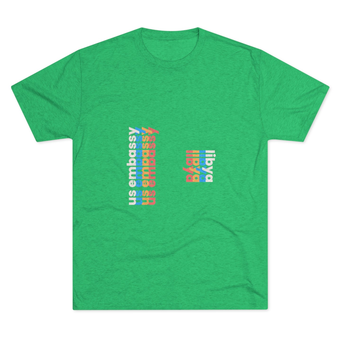 Retro Verso T-Shirt: Libya