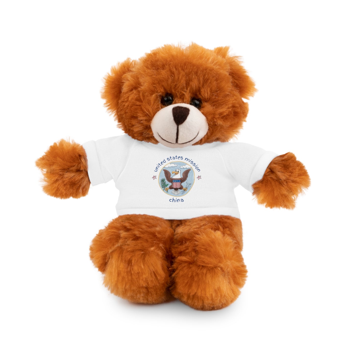 Cutest Ever Stuffed Animal With Post Tee: China