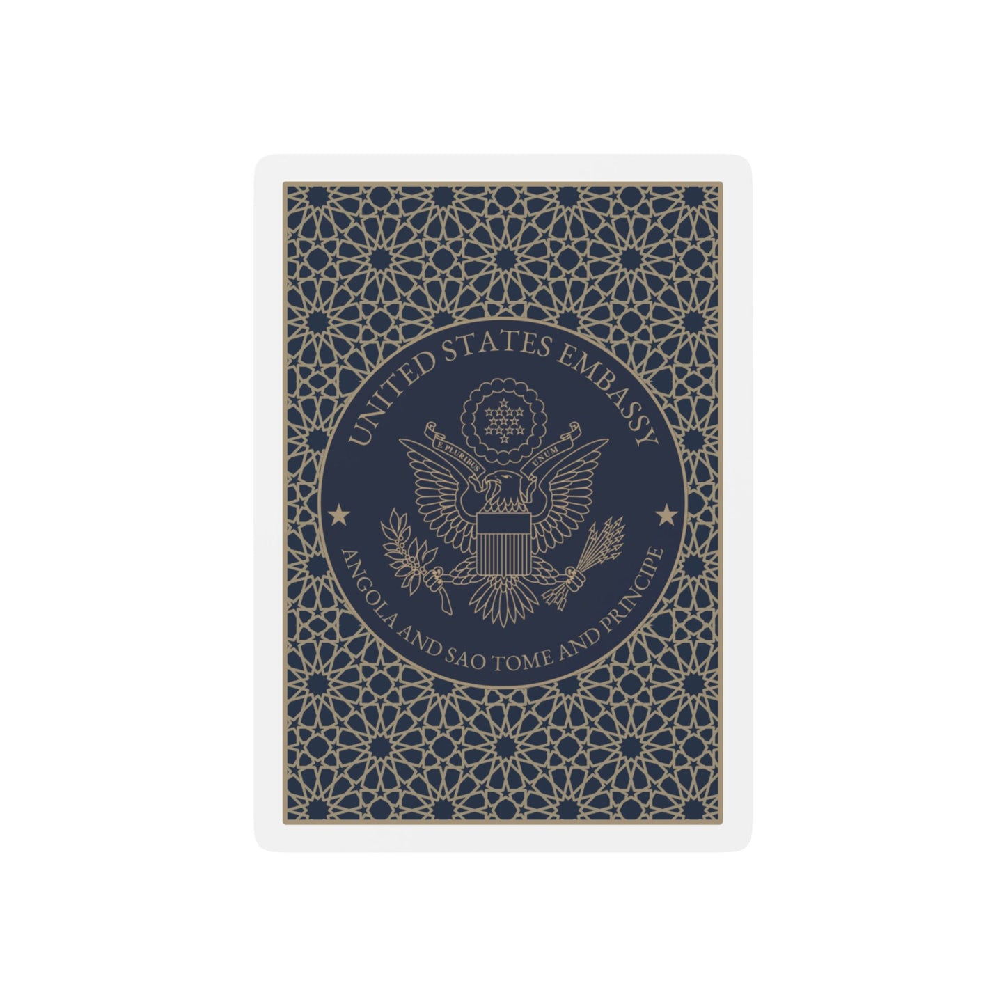 Elegant Playing Cards: Angola and Sao Tome and Principe