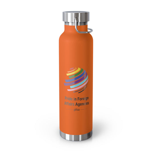 glifaa Copper Vacuum Insulated Bottle, 22oz