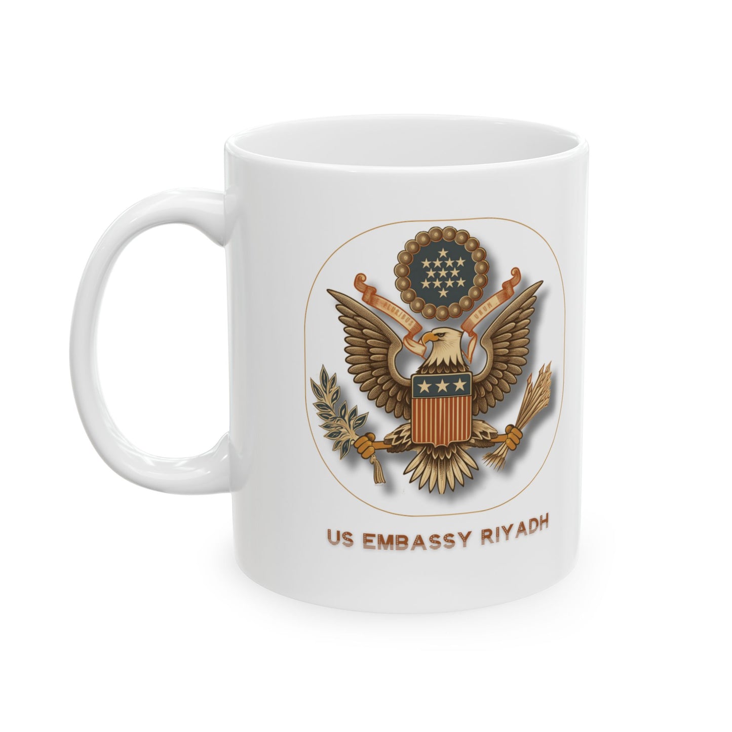 Vintage Great Seal Coffee Mug: Riyadh