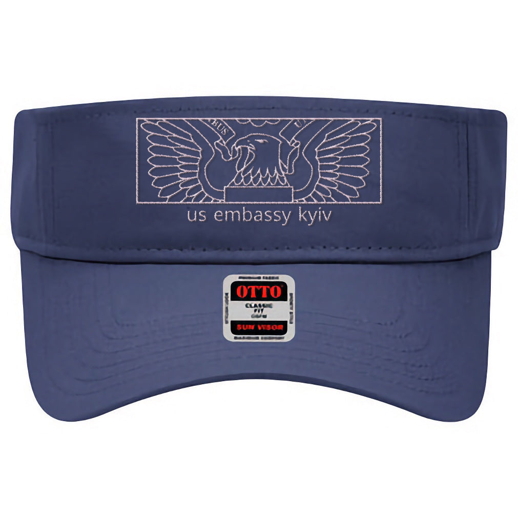 Modern Embroidered Visor: Kyiv