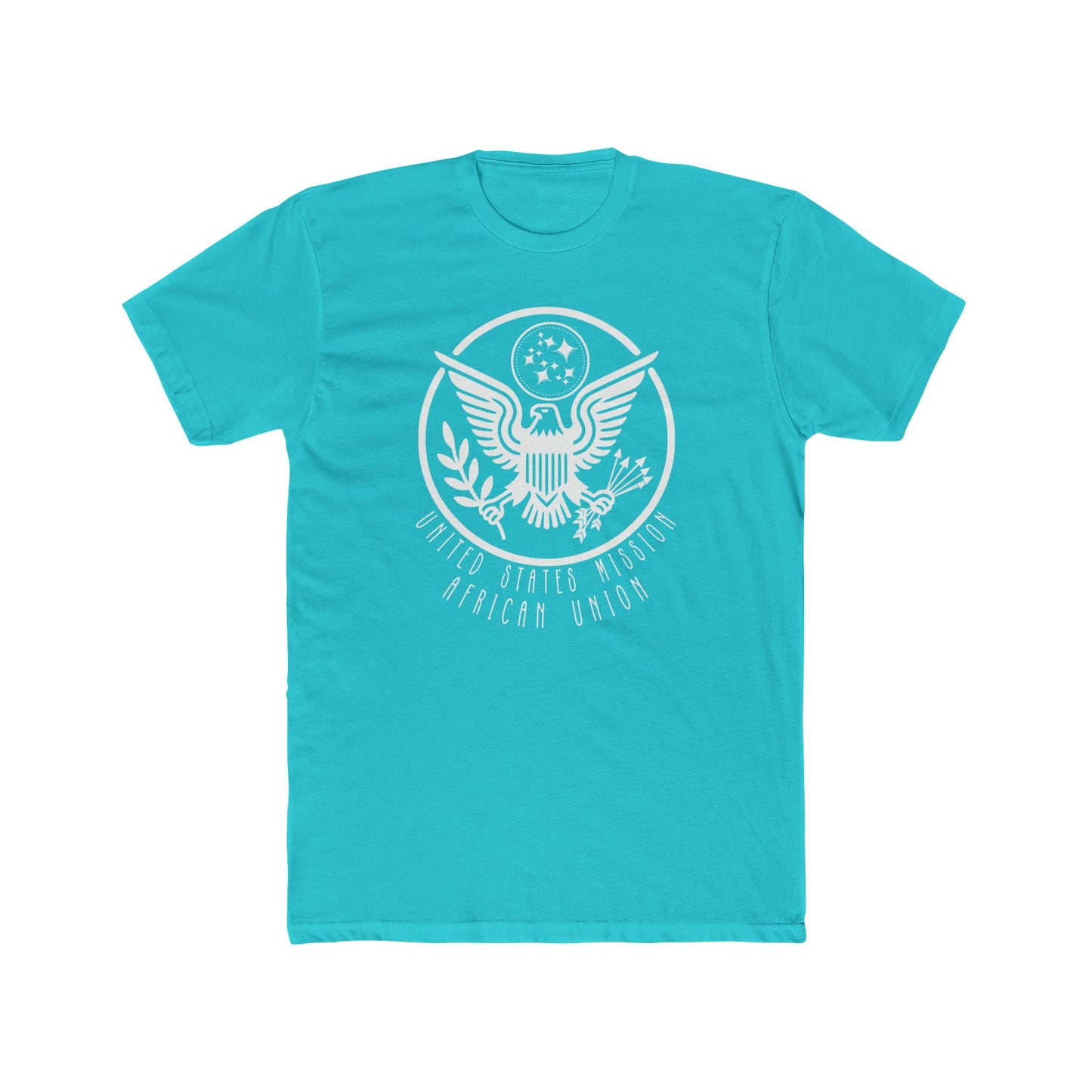 New Art Deco Cotton Crew Tee: African Union
