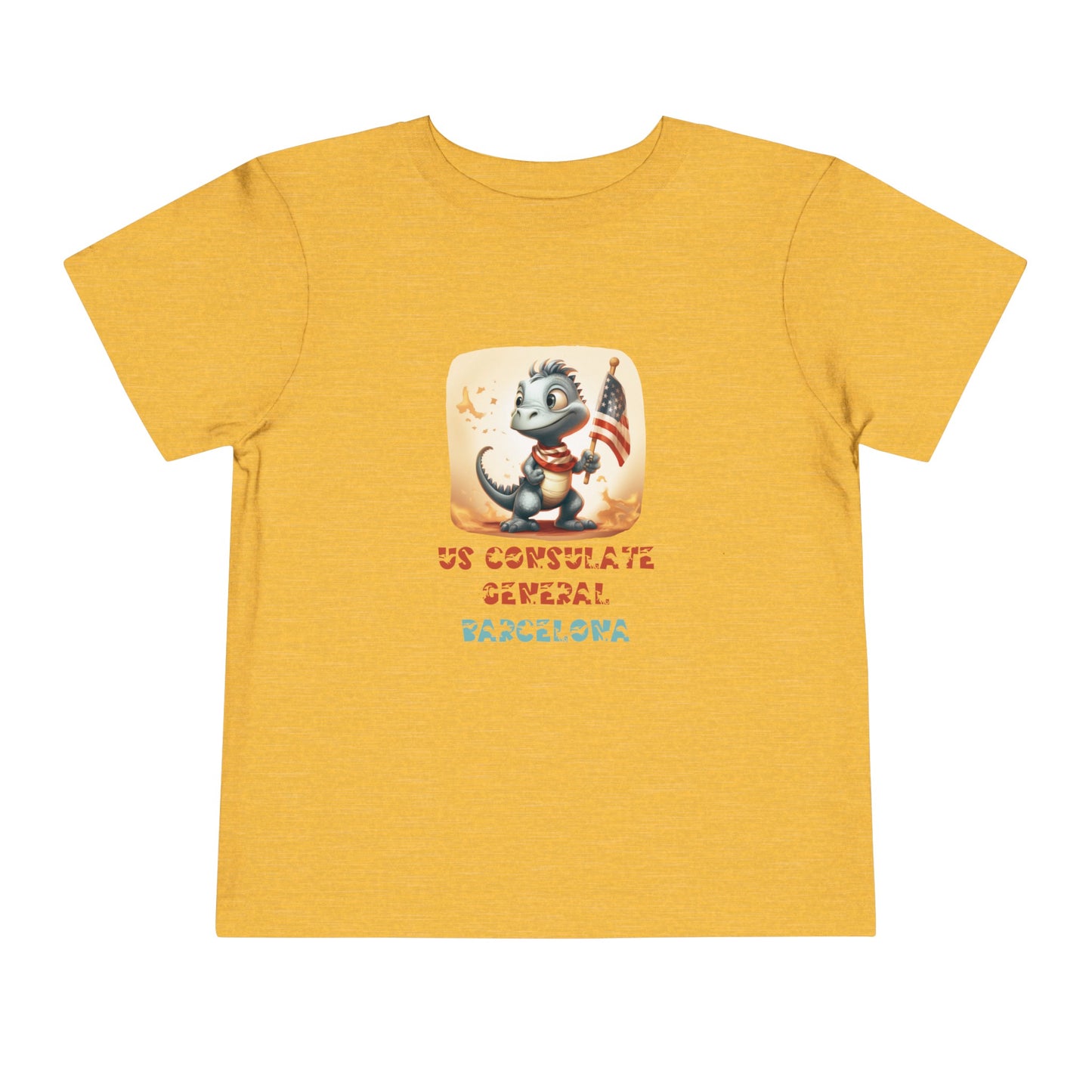 Kid's Dinosaur T-Shirt: Barcelona