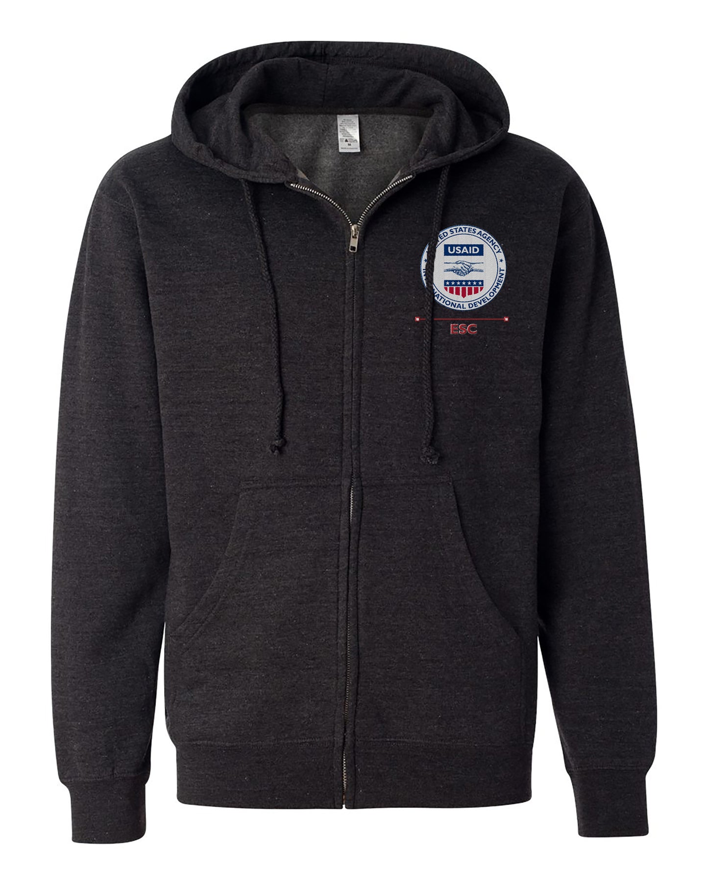 USAID Embroidered Hoodie: Eastern and Southern Caribbean