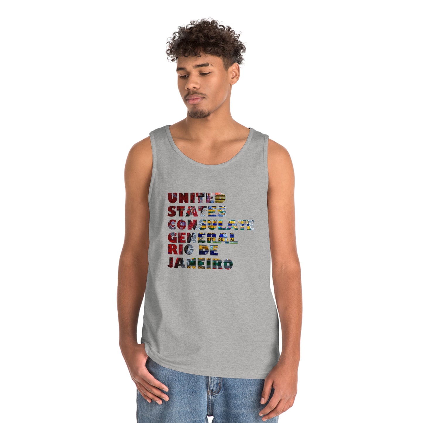 Read the Lines Tank Top: Rio de Janeiro