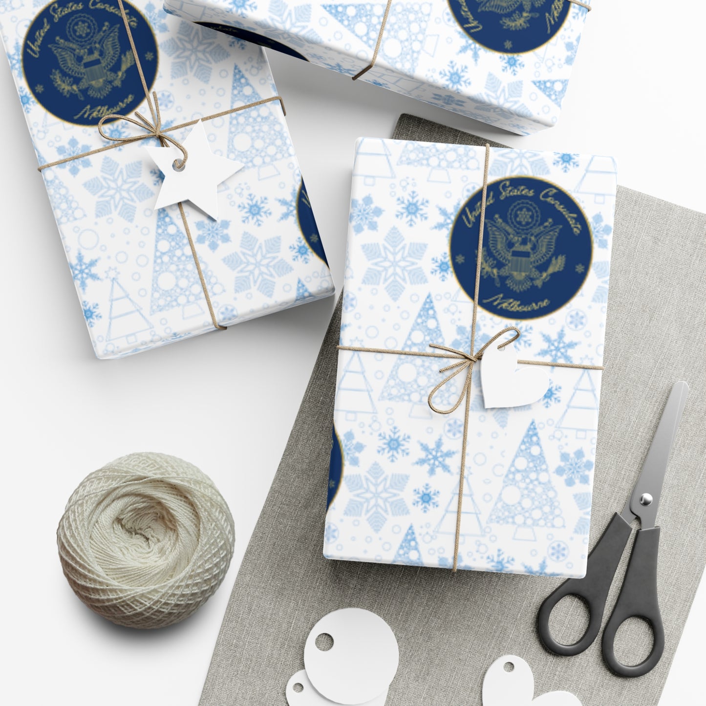 Holiday Gift Wrapping Paper: Melbourne