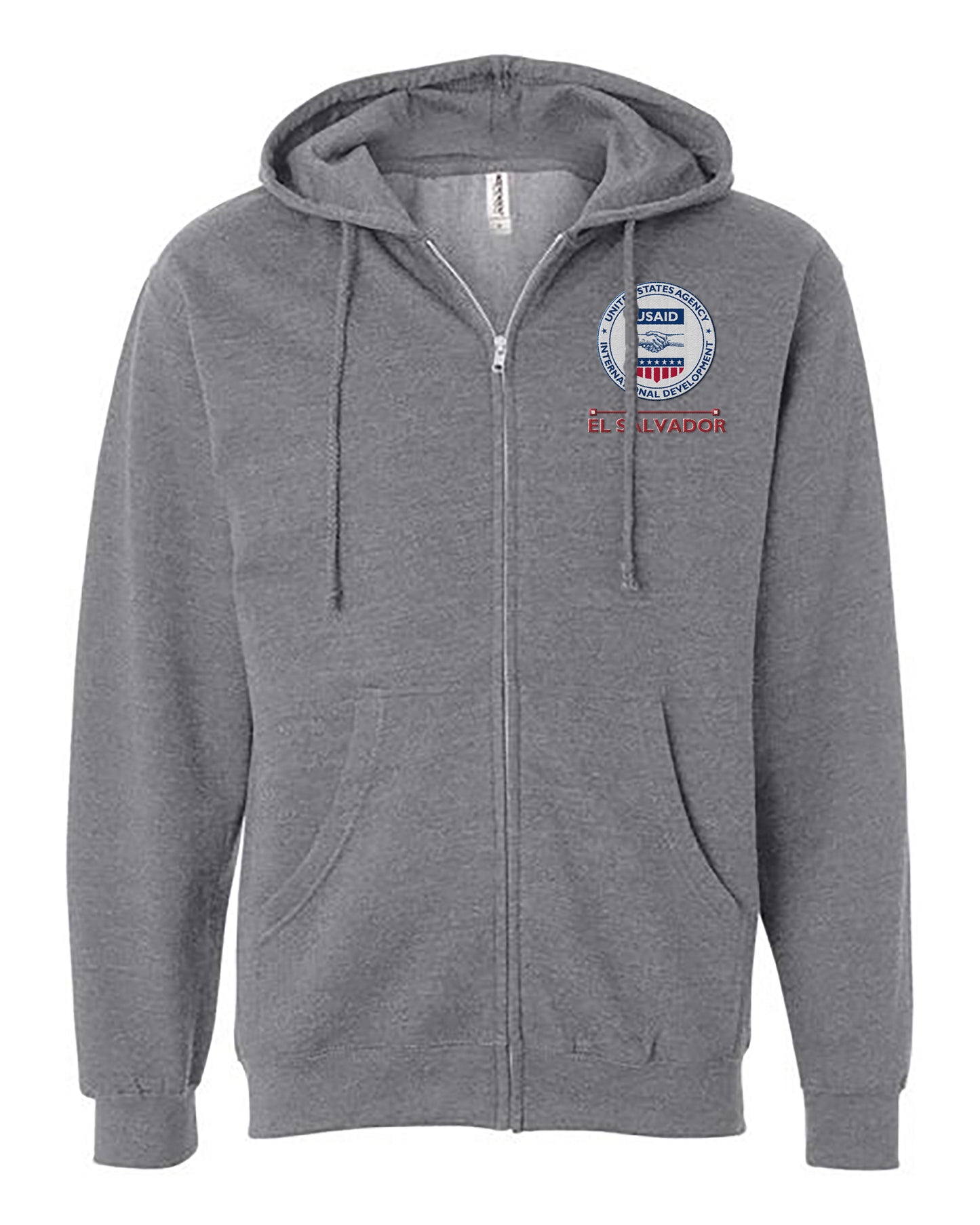 USAID Embroidered Hoodie: El Salvador
