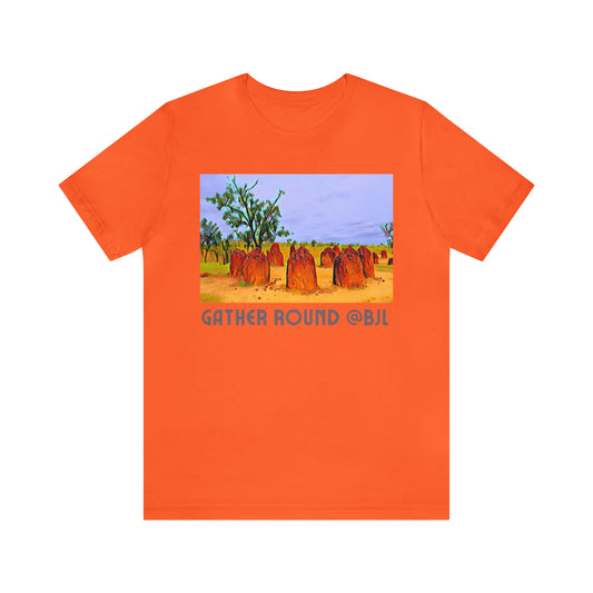 Comfy Short Sleeve Fun T-Shirt: Banjul