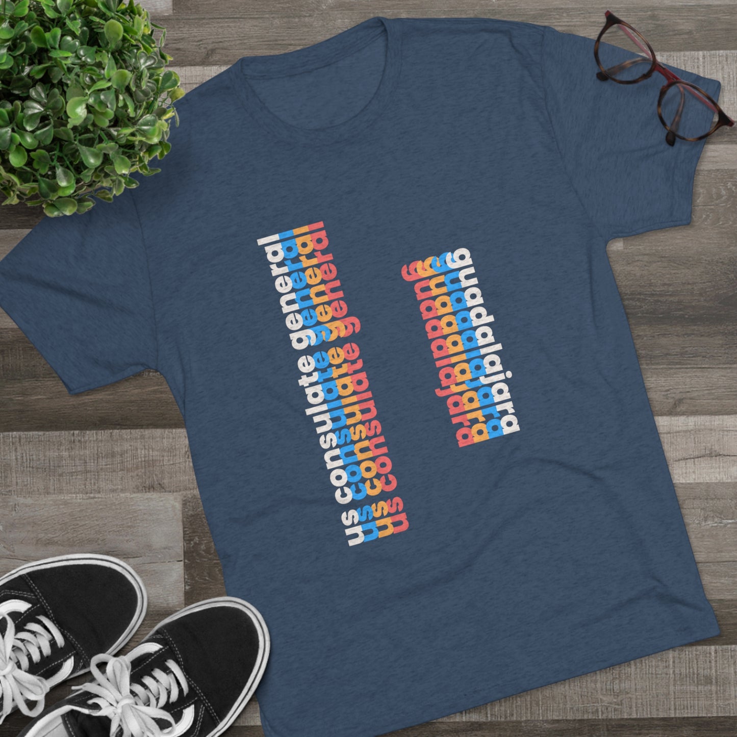 Retro Verso T-Shirt:  Guadalajara