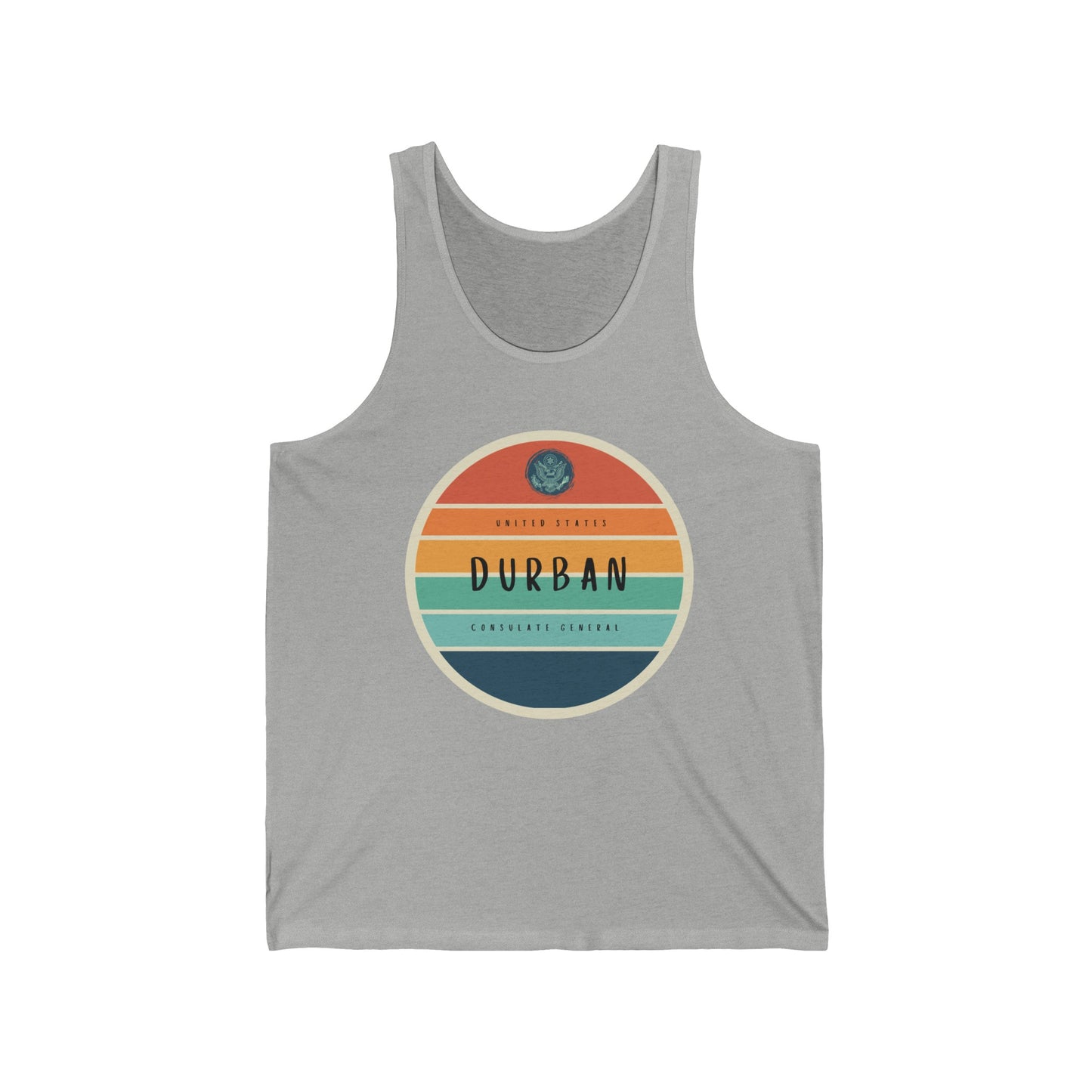 Setting Sun Tank Top: Durban