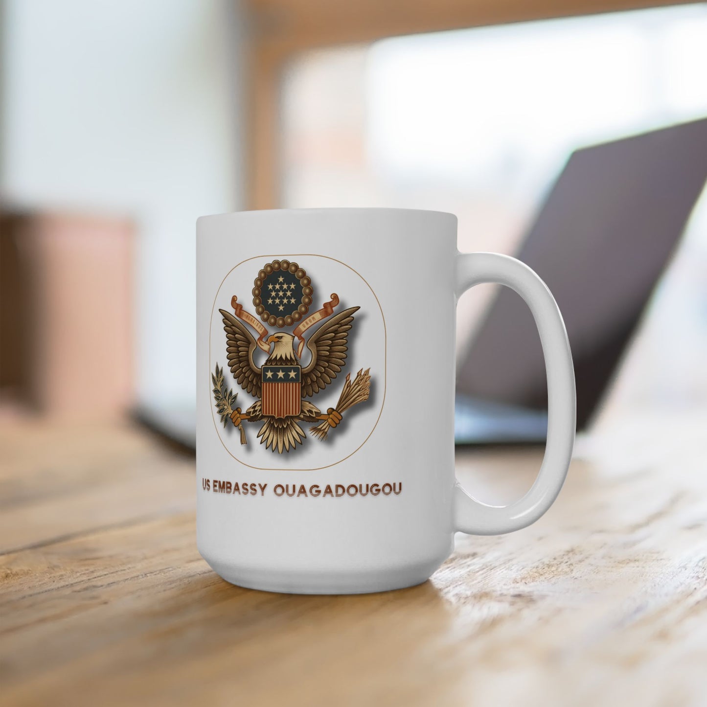 Vintage Great Seal Coffee Mug: Ouagadougou
