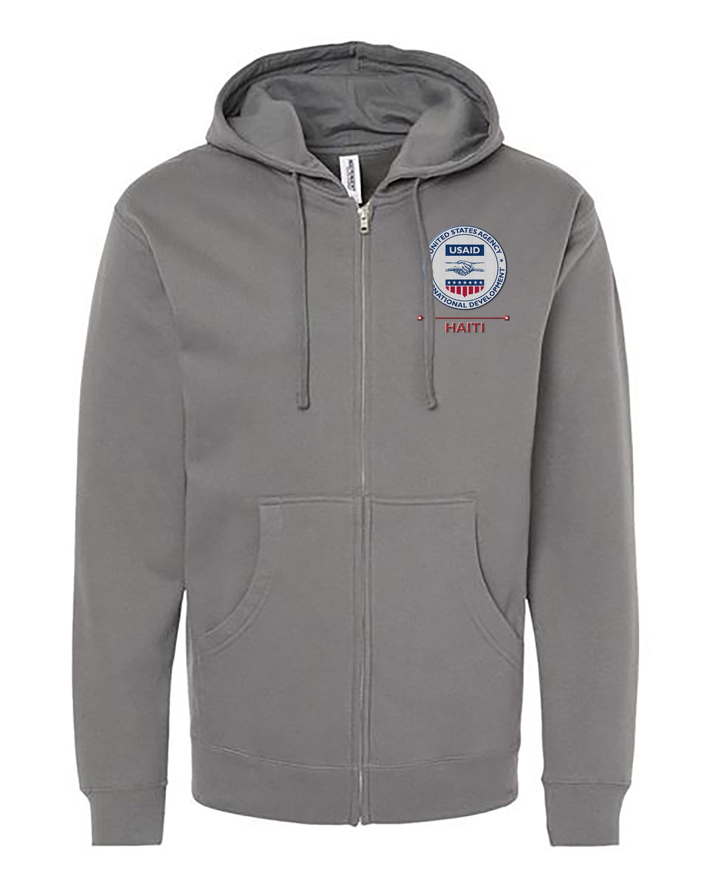 USAID Embroidered Hoodie: Haiti