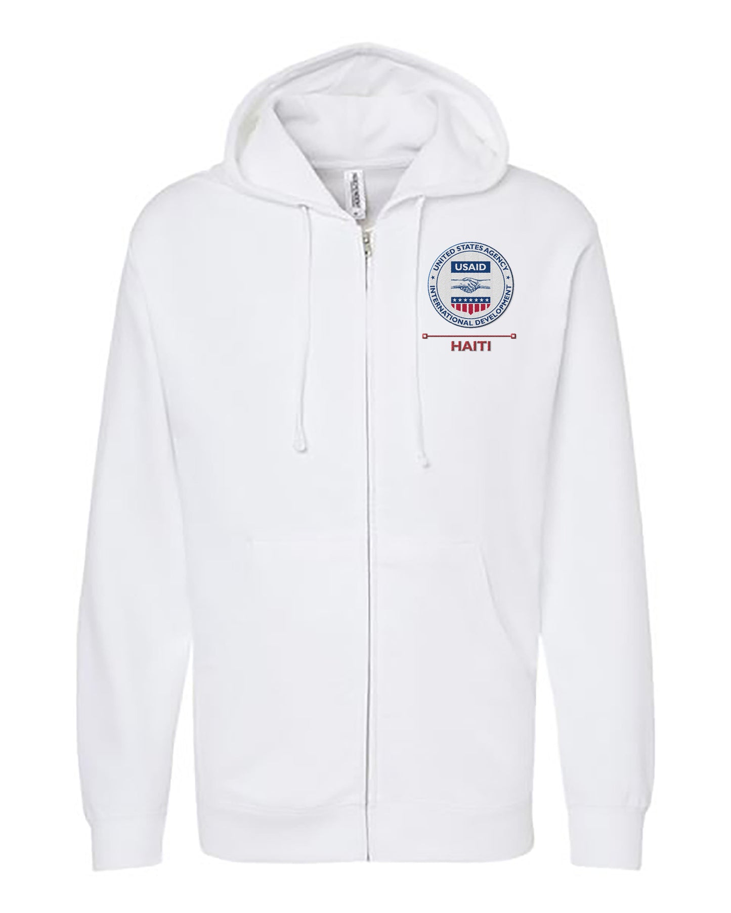 USAID Embroidered Hoodie: Haiti