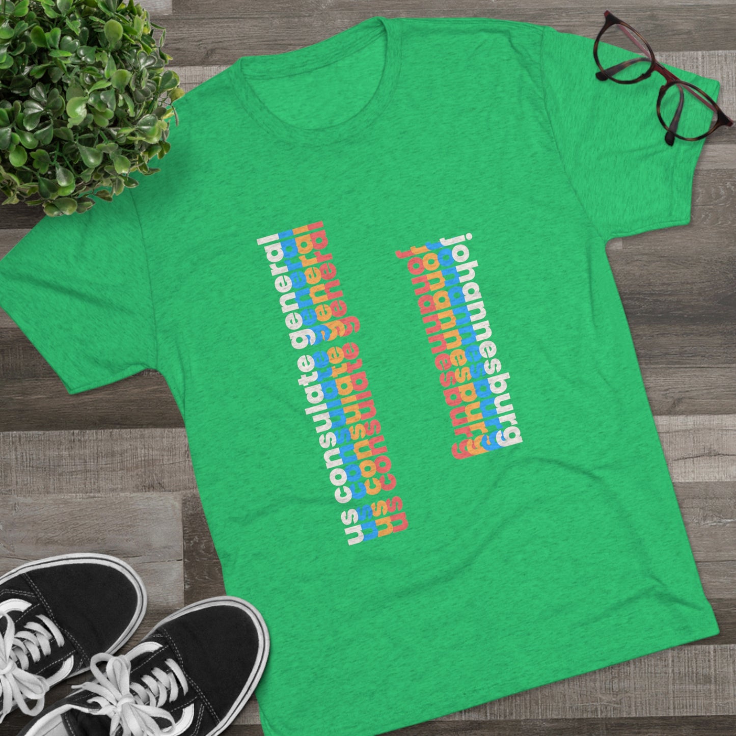 Retro Verso T-Shirt:  Johannesburg