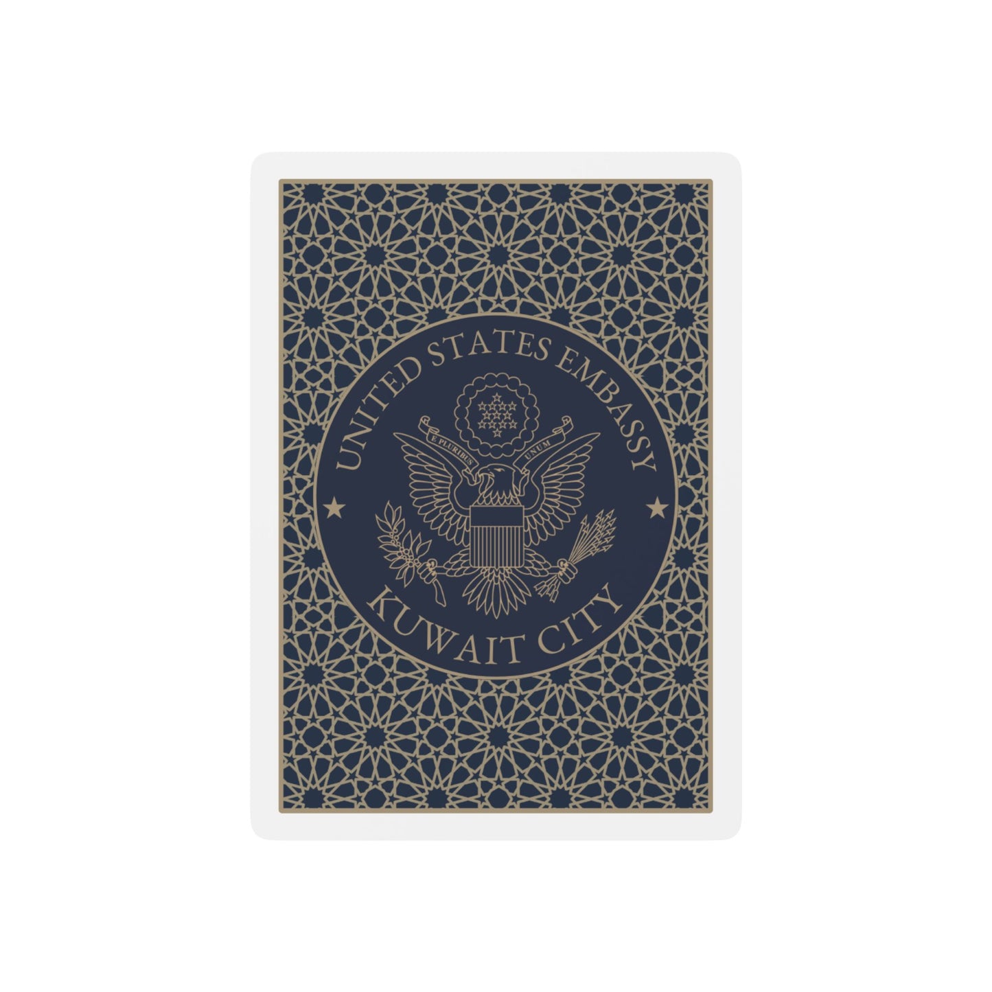 Elegant Playing Cards: Kuwait City