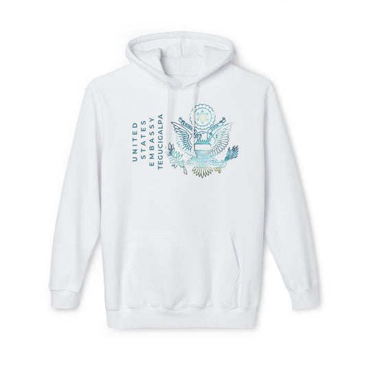 Modern, Made in the USA Hoodie: Tegucigalpa