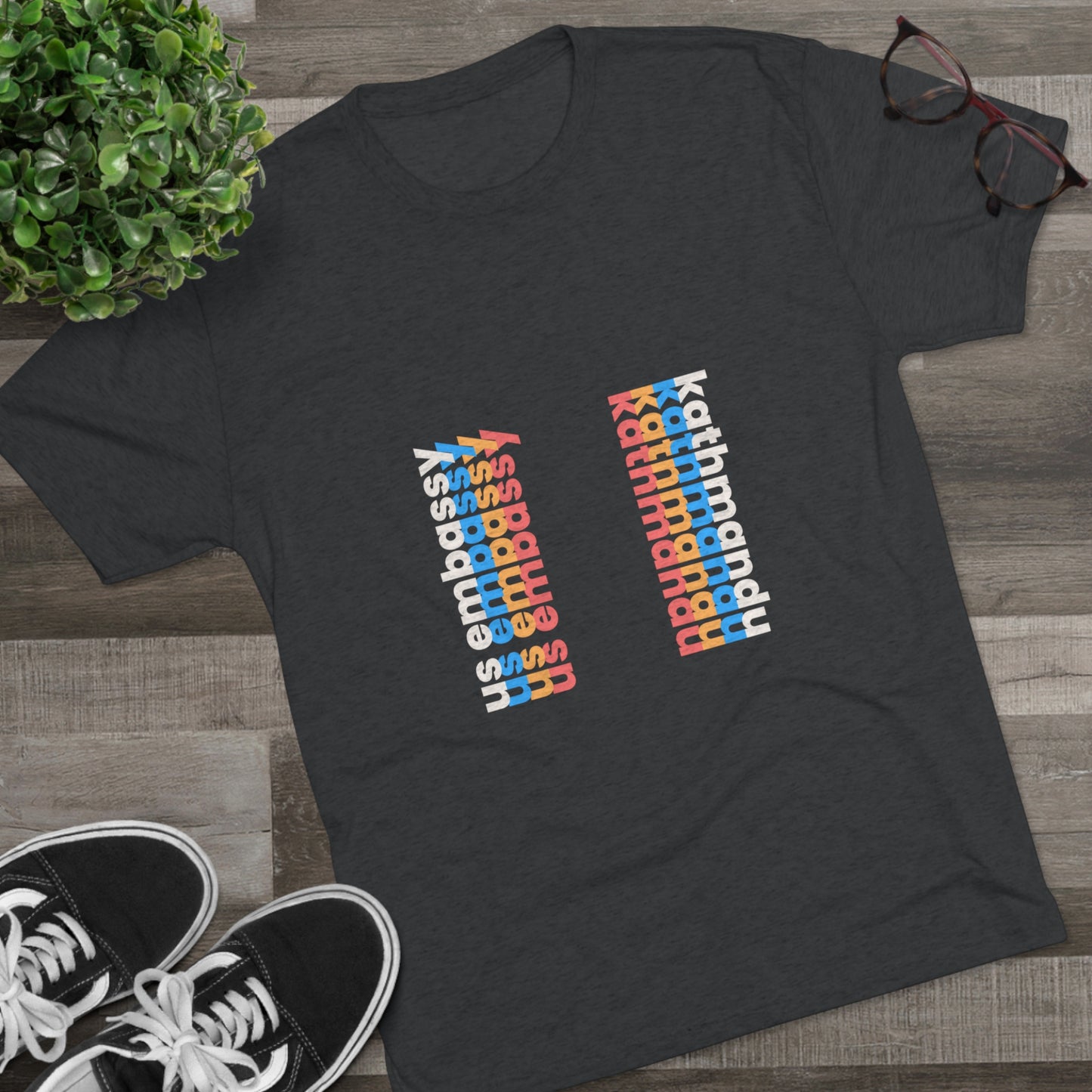 Retro Verso T-Shirt: Kathmandu