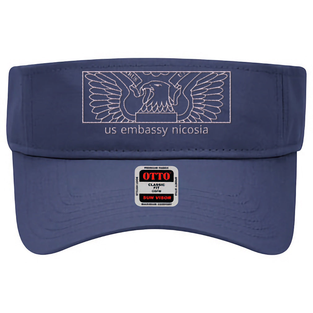 Modern Embroidered Visor: Nicosia