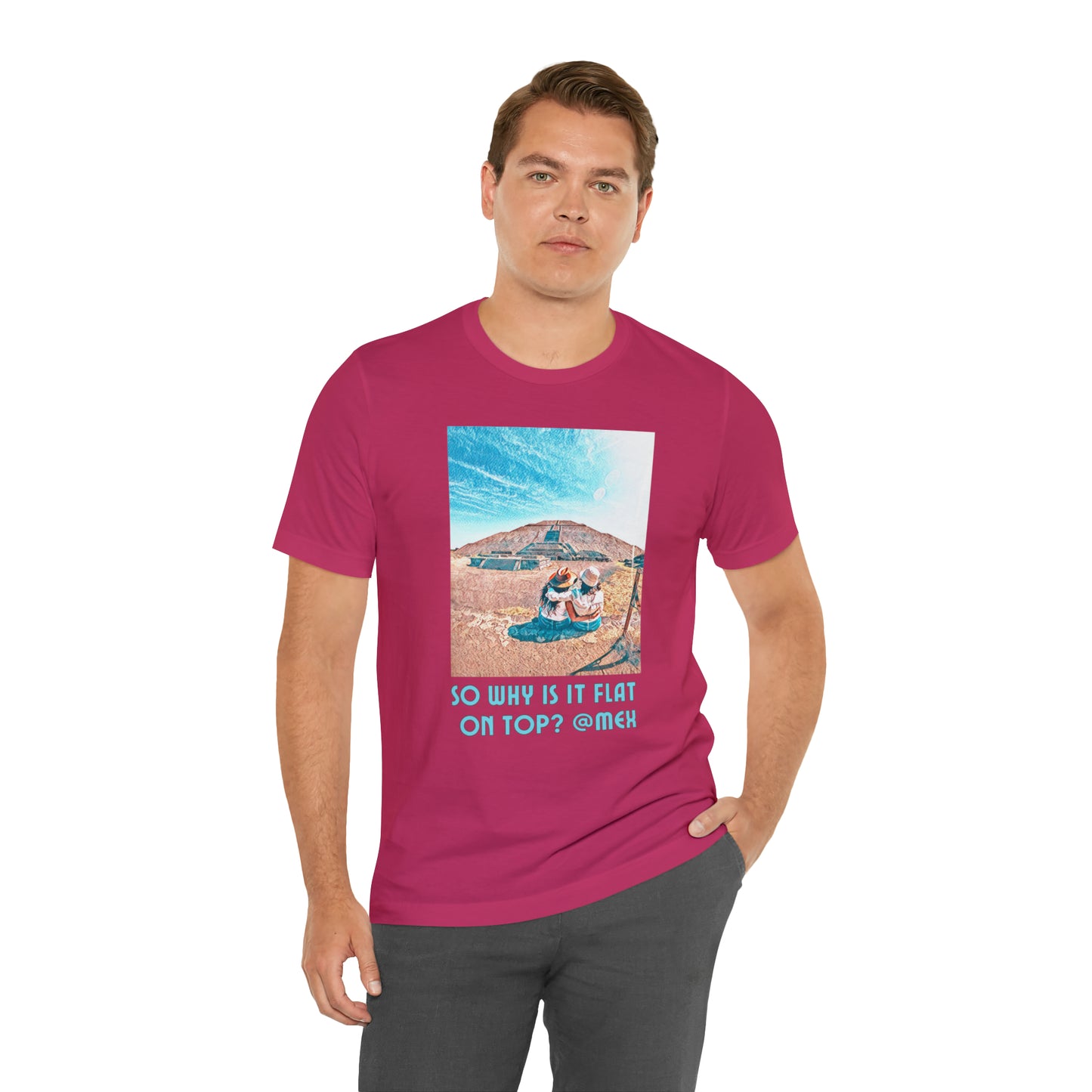 Comfy Short Sleeve Fun T-Shirt: Mexico