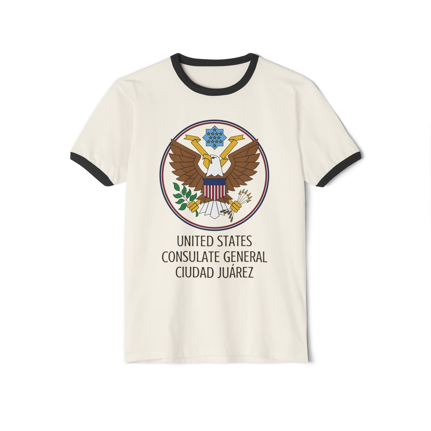 Art Deco Ringer T-Shirt: Ciudad Juárez