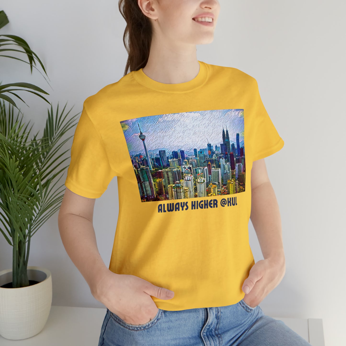 Comfy Short Sleeve T-Shirt: Kuala Lumpur