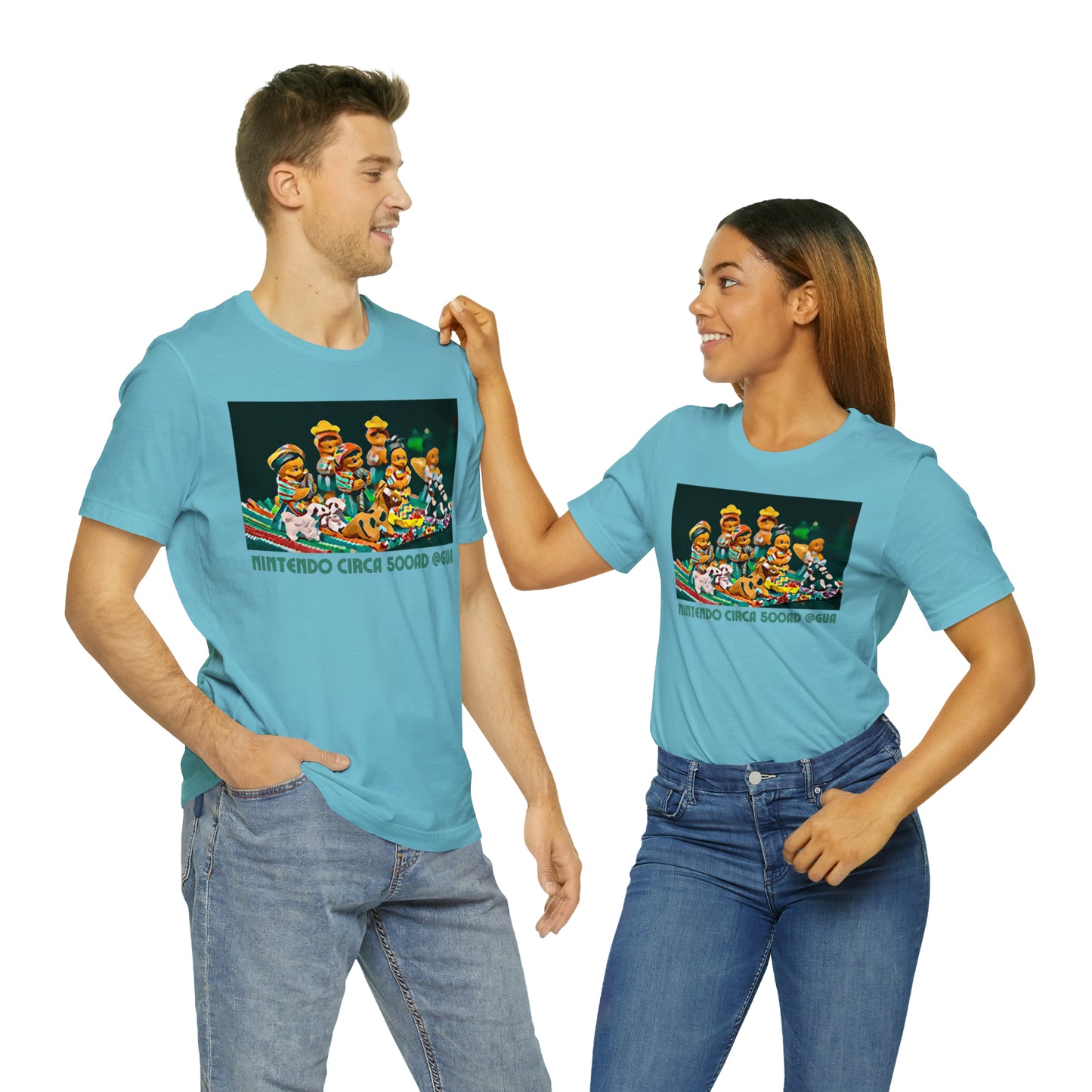 Comfy Short Sleeve Fun T-Shirt: Guatemala City