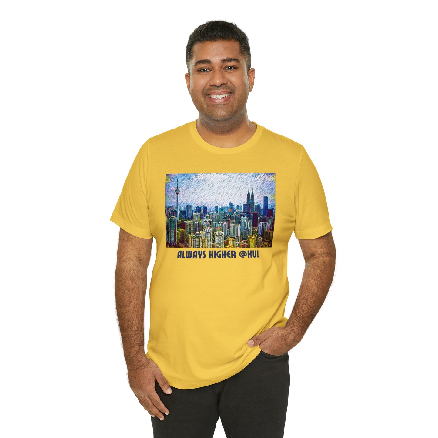 Comfy Short Sleeve T-Shirt: Kuala Lumpur