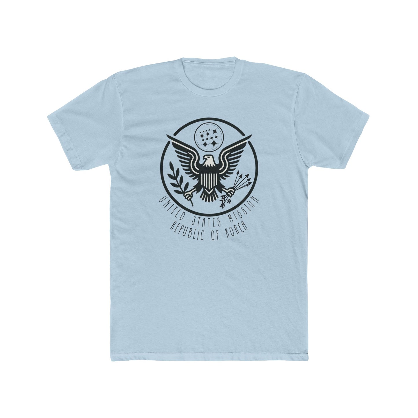 New Art Deco Cotton Crew Tee: Republic of Korea