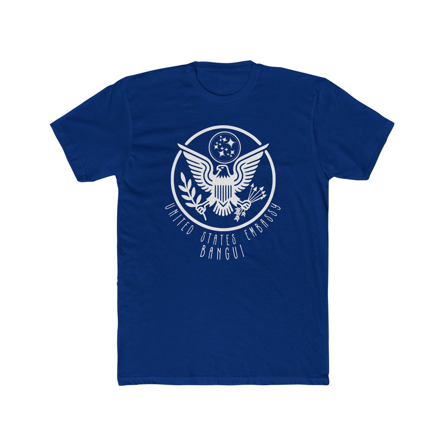 New Art Deco Cotton Crew Tee: Bangui