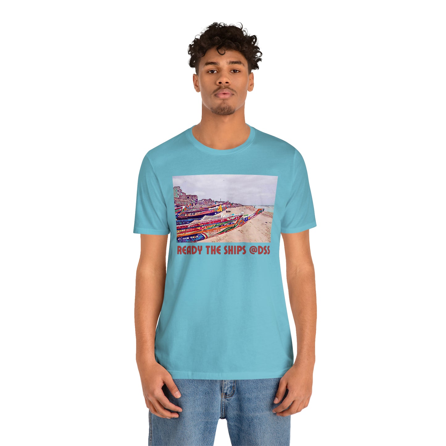 Comfy Short Sleeve Fun T-Shirt: Dakar