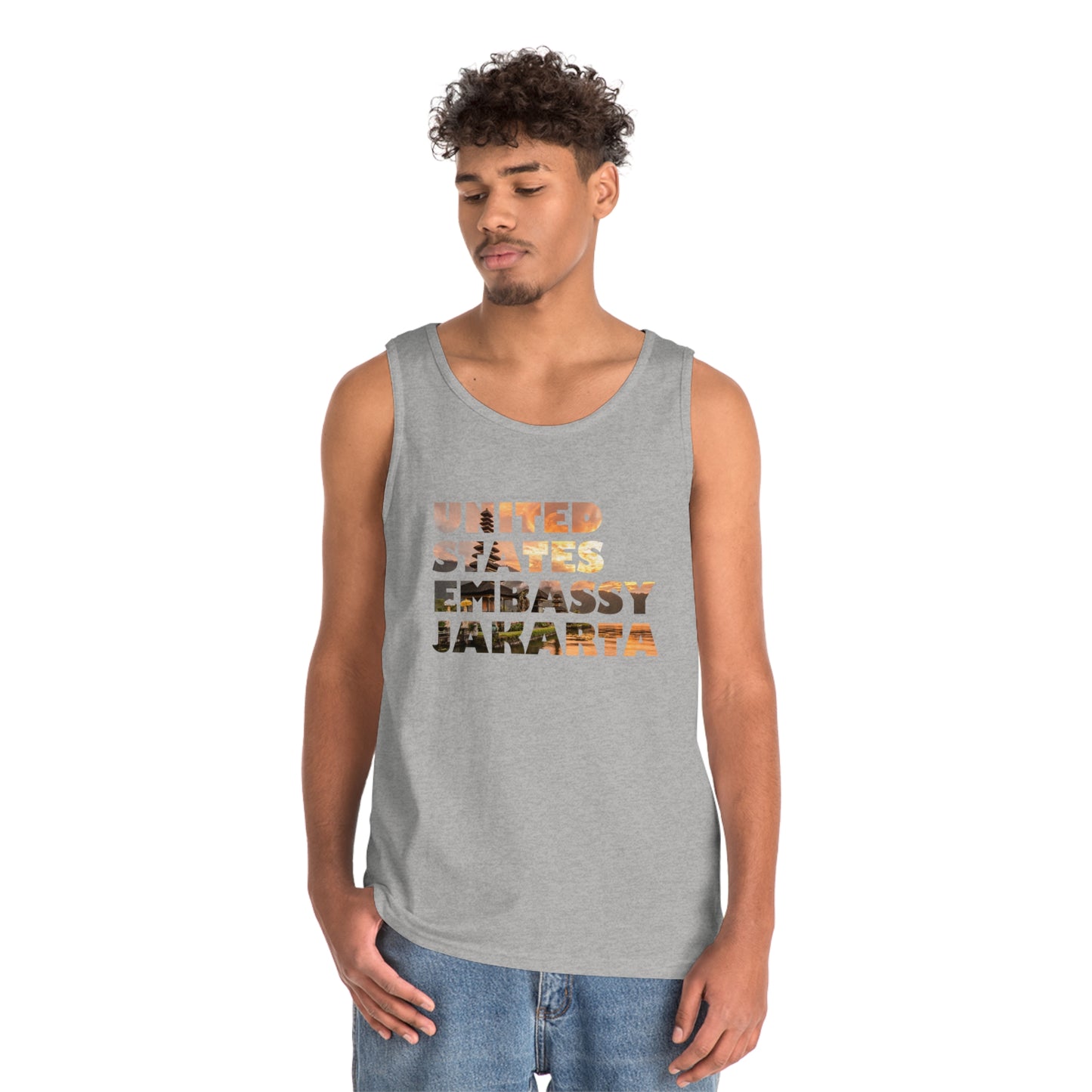 Read the Lines Tank Top: Jakarta