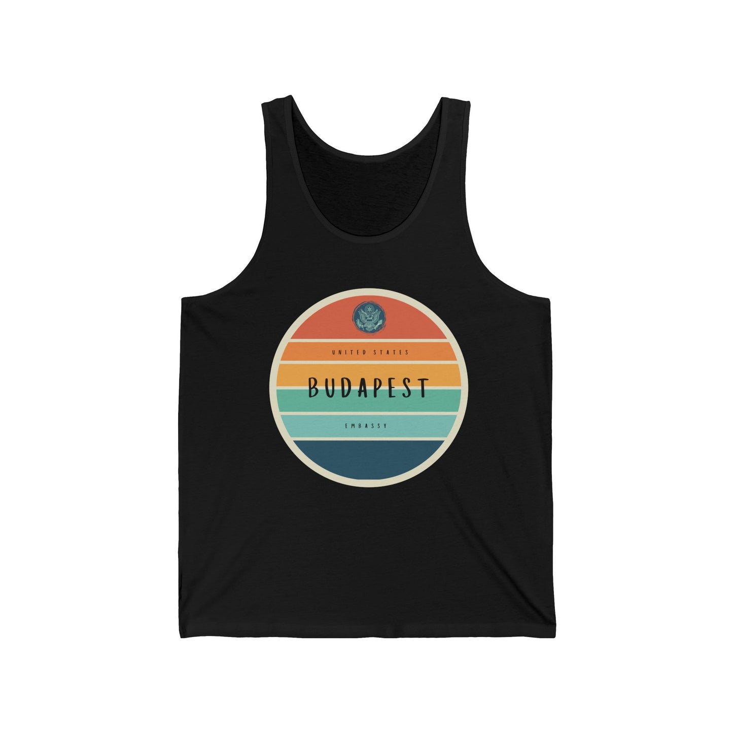 Setting Sun Tank Top: Hungary