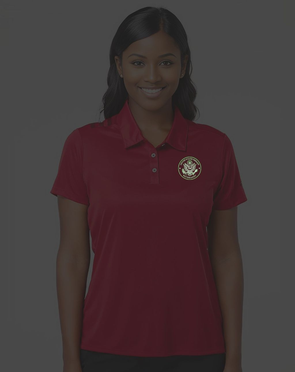 Women's SUPER SPECIAL Embroidered Adidas® Polo: Kathmandu