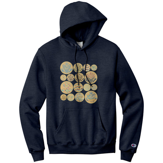 All Golden Here, Champion Brand Hoodie: Global
