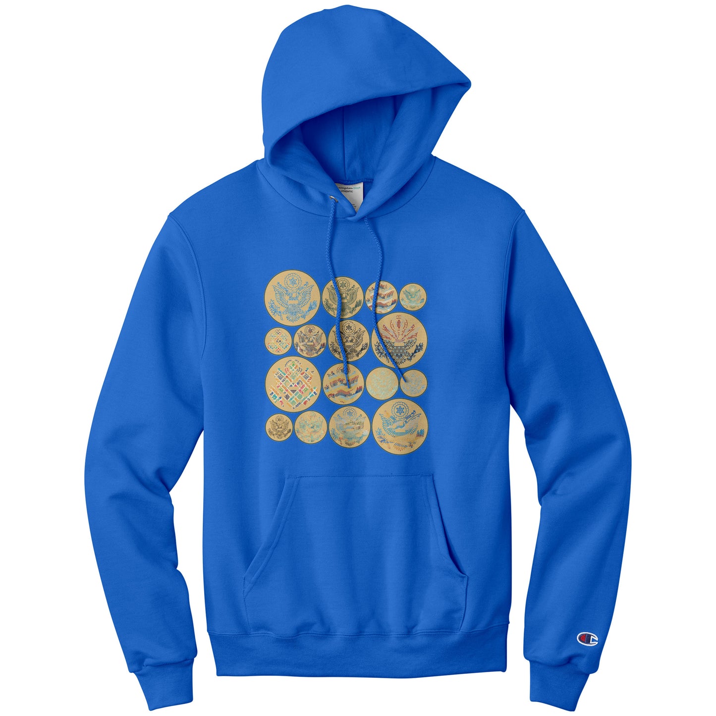 All Golden Here, Champion Brand Hoodie: Global