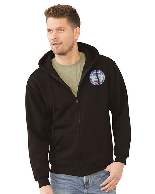 USAID Zip Up Hoodie, Made in the USA: Global