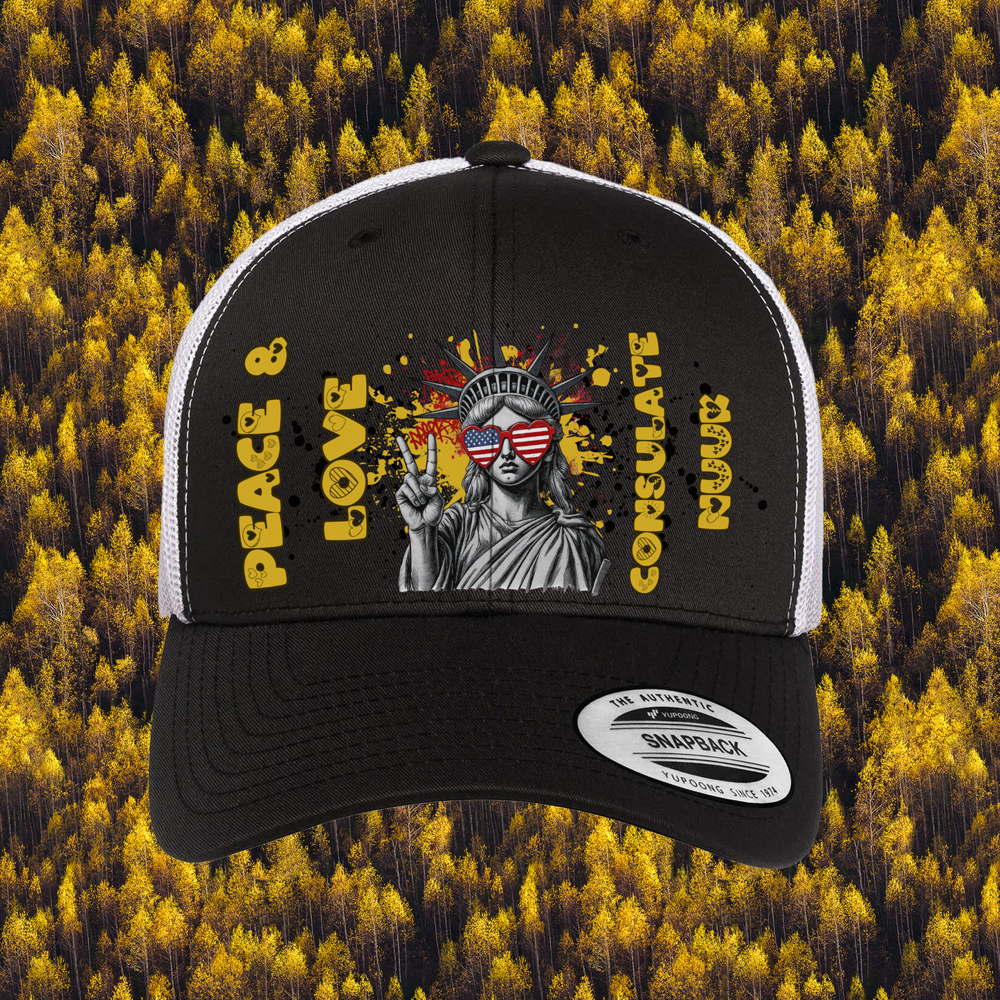 Liberty Retro Trucker Hat | Peace & Love: Nuuk