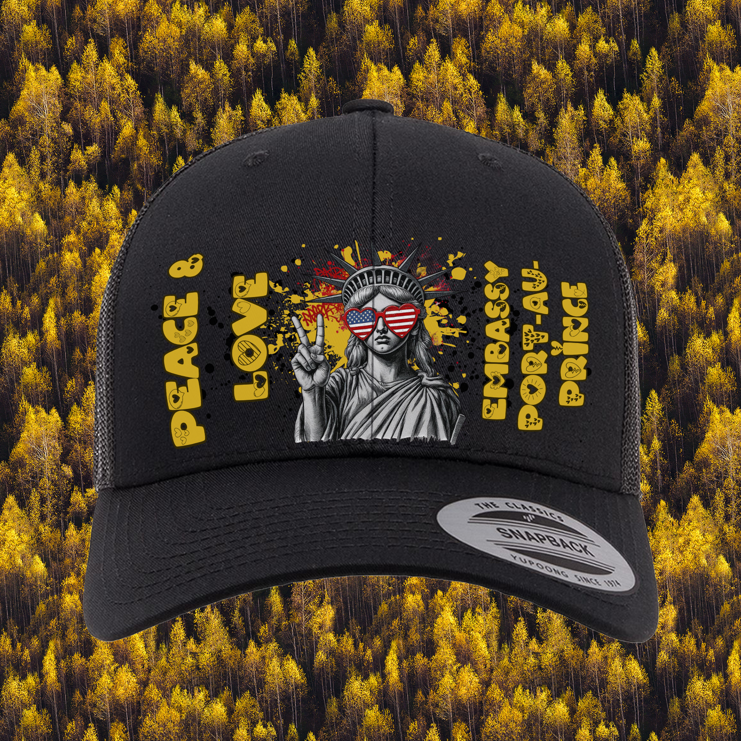 Liberty Retro Trucker Hat | Peace & Love: Port-au-Prince