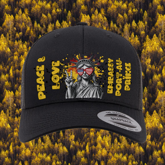 Liberty Retro Trucker Hat | Peace & Love: Port-au-Prince