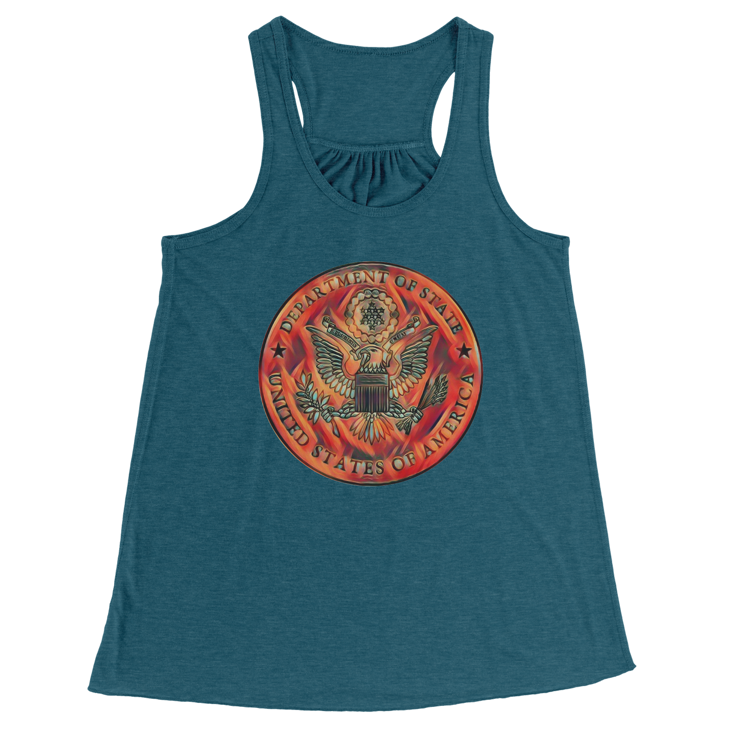 En_Fuego_Racerback_Tee_Global_Heather_Deep_Teal_Front_Mockup.png
