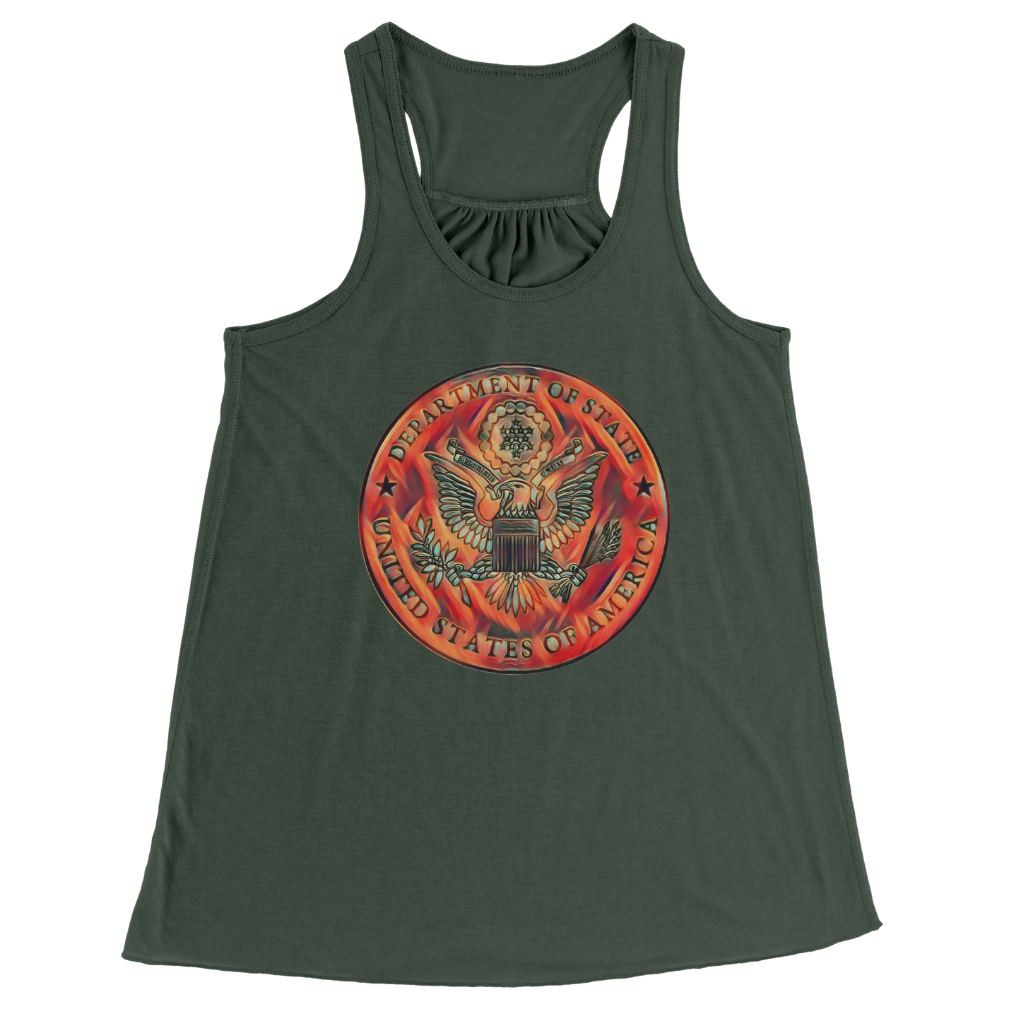 En_Fuego_Racerback_Tee_Global_Military_Green_Front_Mockup.png